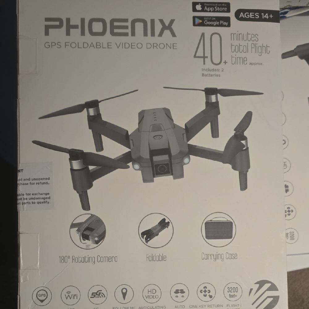 Phoenix GPS Foldable Video Drone